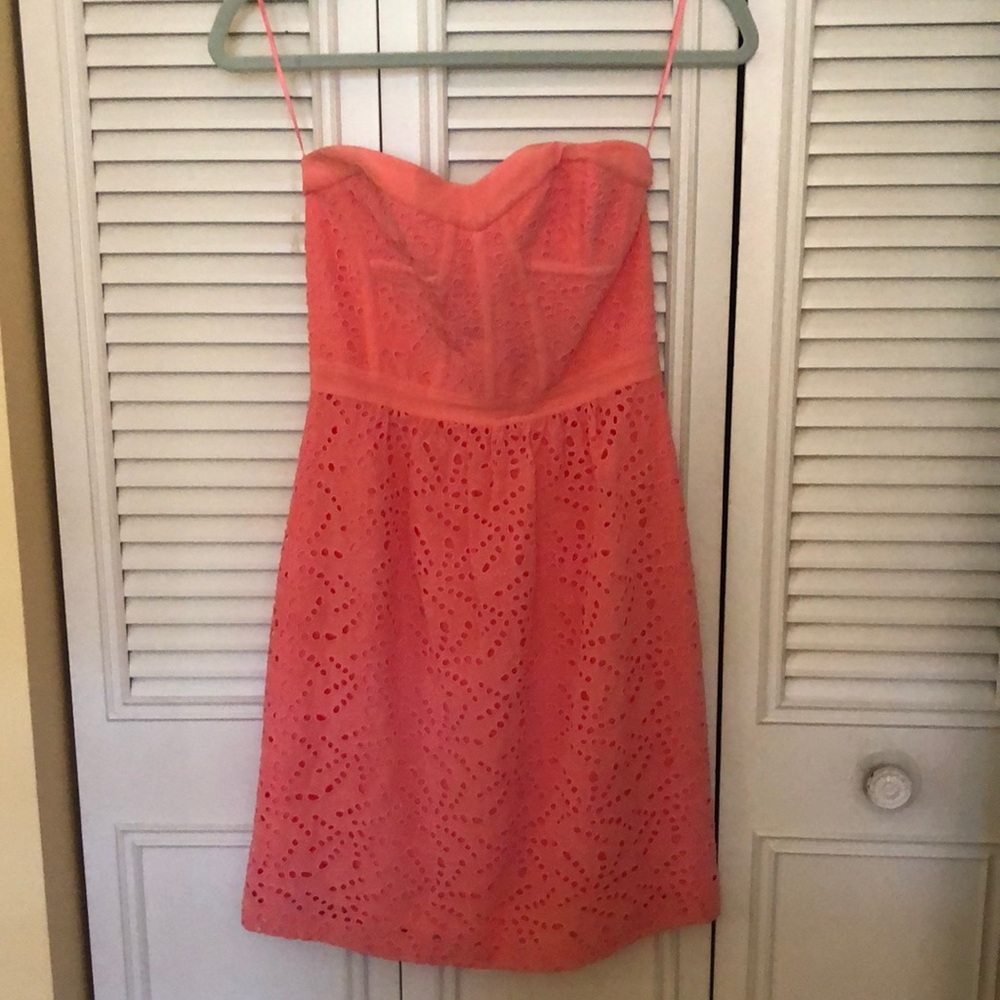 Rebecca Taylor lace strapless dress